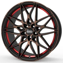 MAM B2 bronze red inside