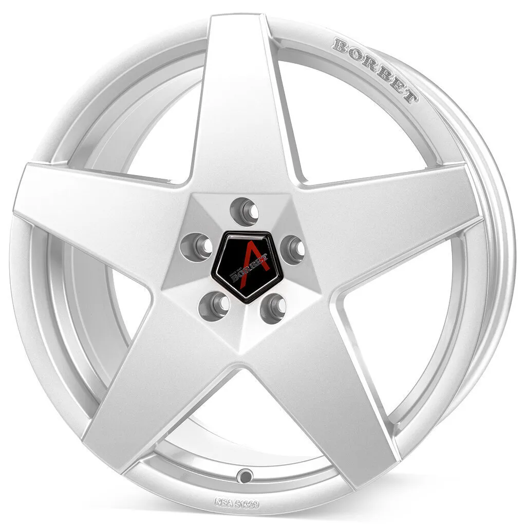 Borbet A - brilliant silver
