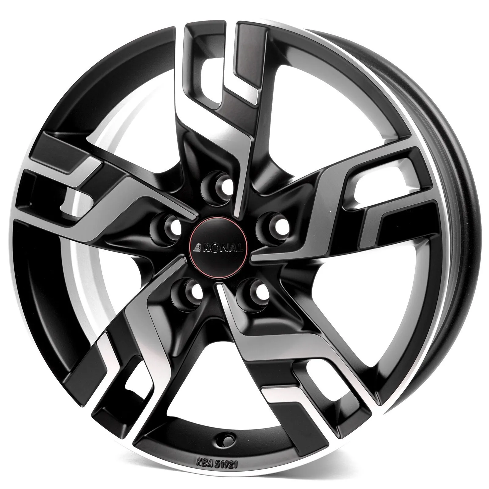 Ronal R64 - Jetblack-Matt-Frontkopiert