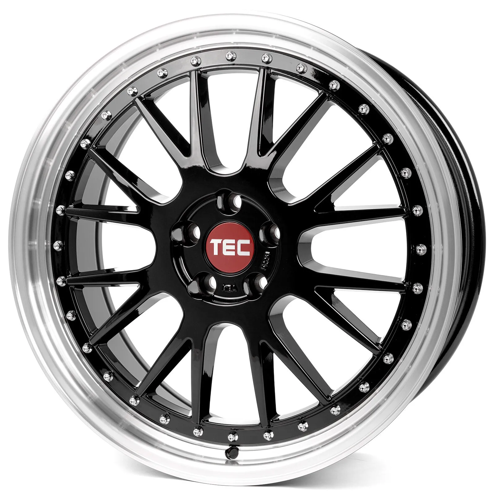 Tec Speedwheels GT Evo - Schwarz-Glanz-Hornpoliert